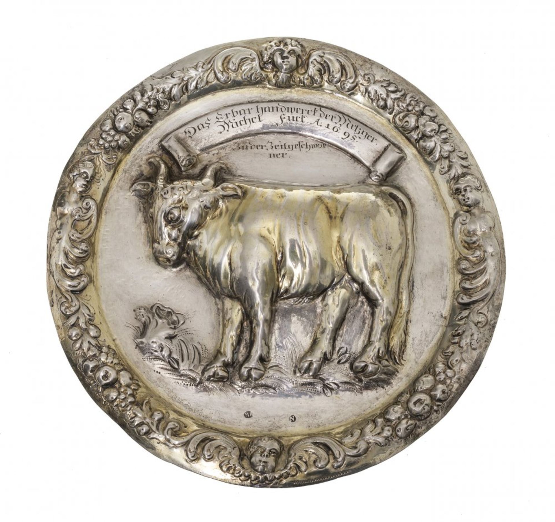 Guild plate of the butchers