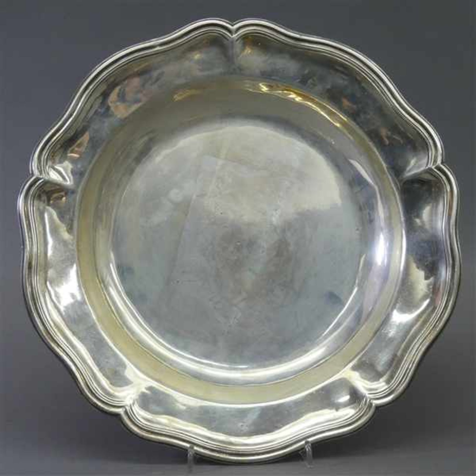 Silberteller, um 1800