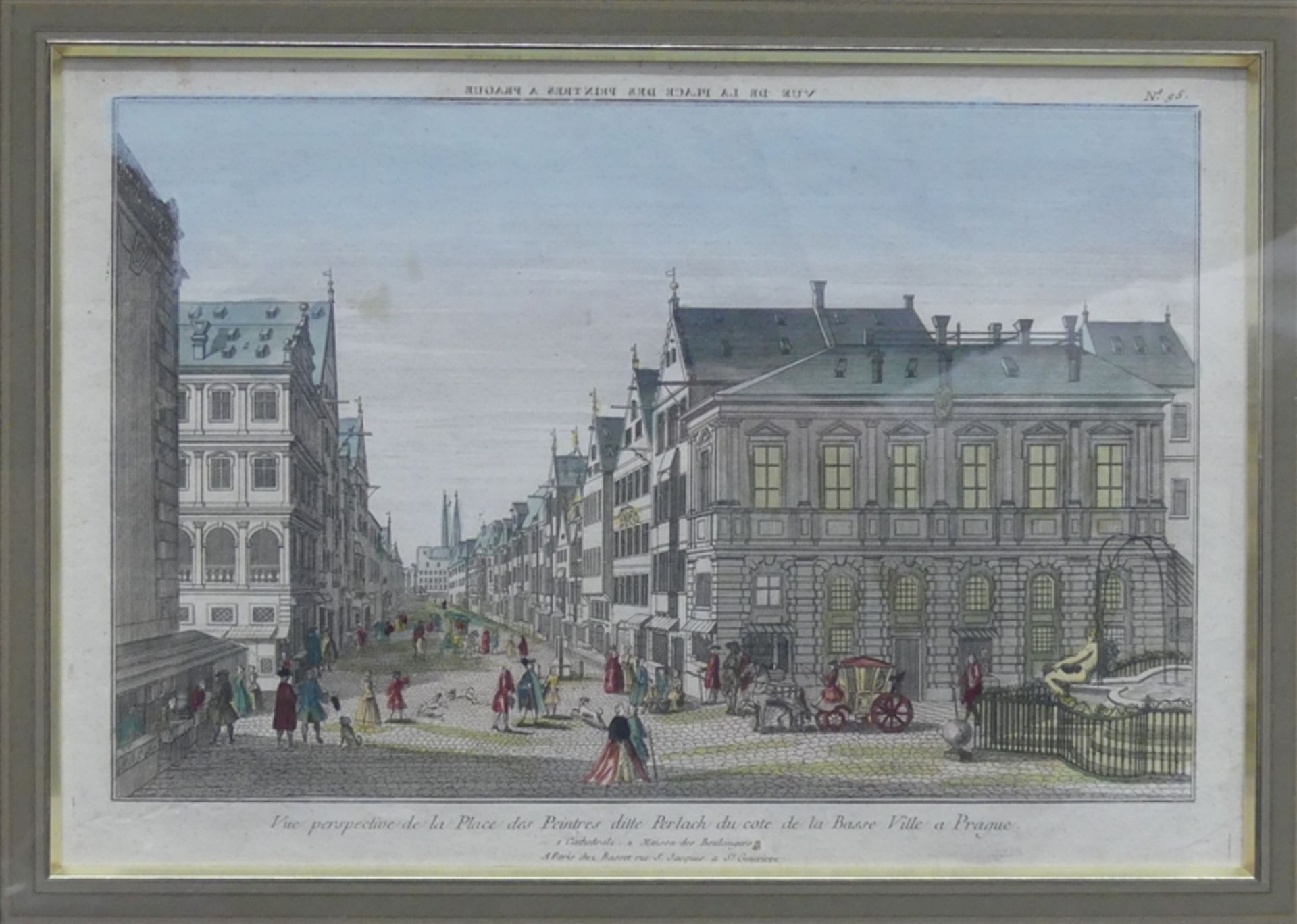 Guckkastenblatt, um 1800