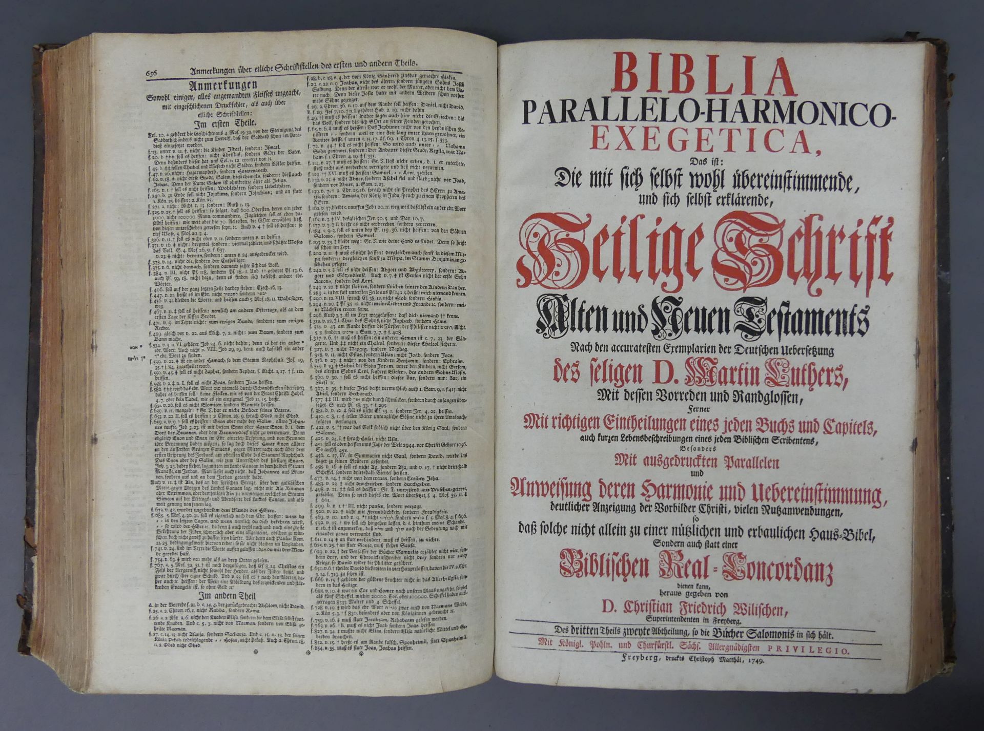 Bibel, 1747 - Bild 2 aus 2