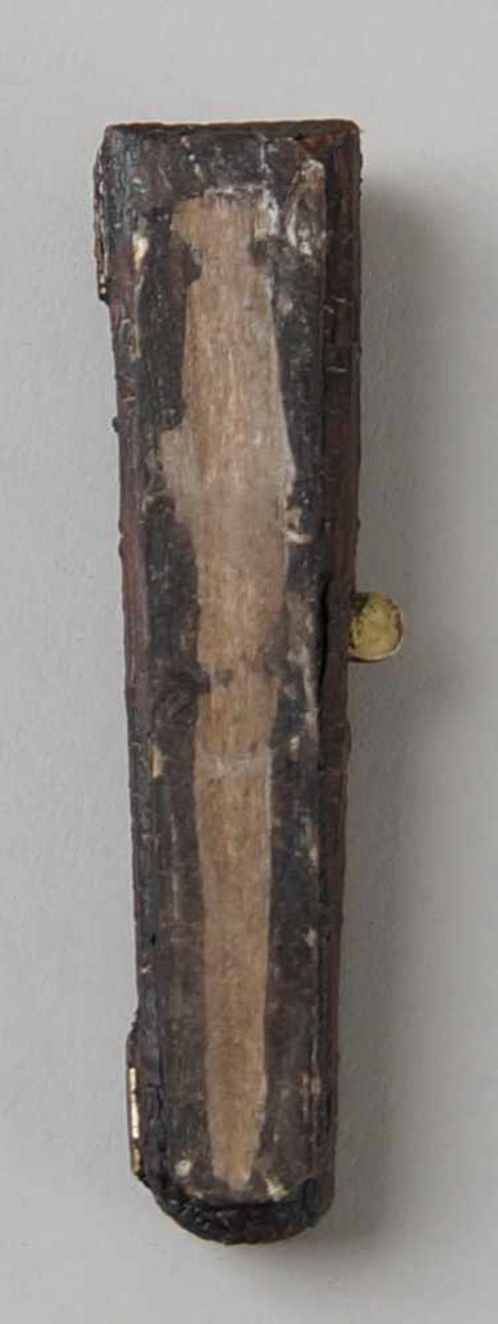 Zartes Reisetödlein aus Holz zum aufklappen, L 8,5 cm - Bild 4 aus 5