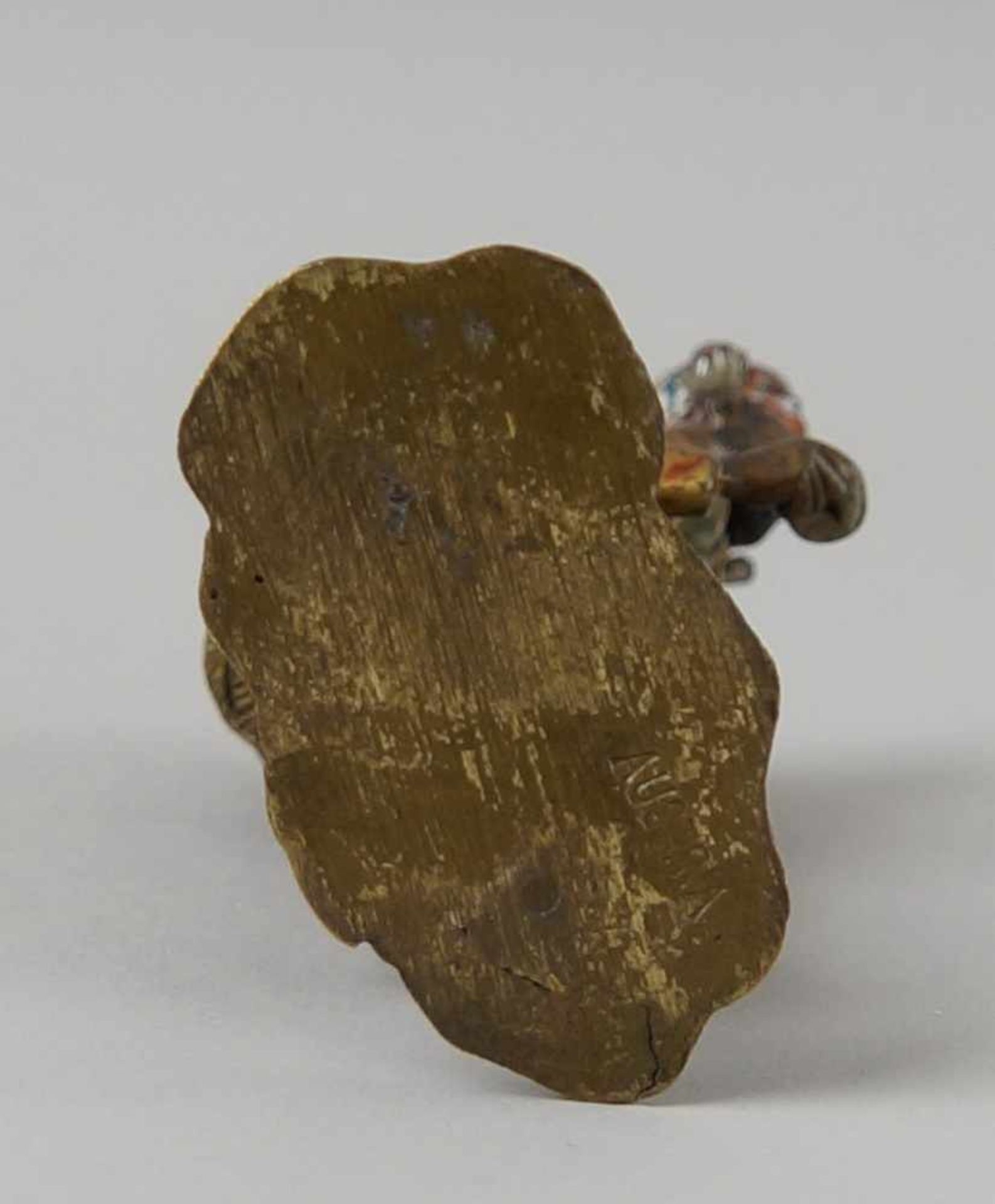 Wiener Bronze, orientalischer Wasserträger, H 9 cm - Bild 7 aus 8