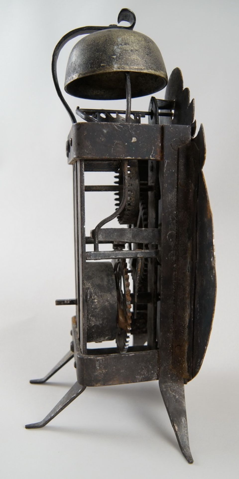 Vorderzappler aus Eisen, bemalt, 34x21x9 cm - Bild 6 aus 8