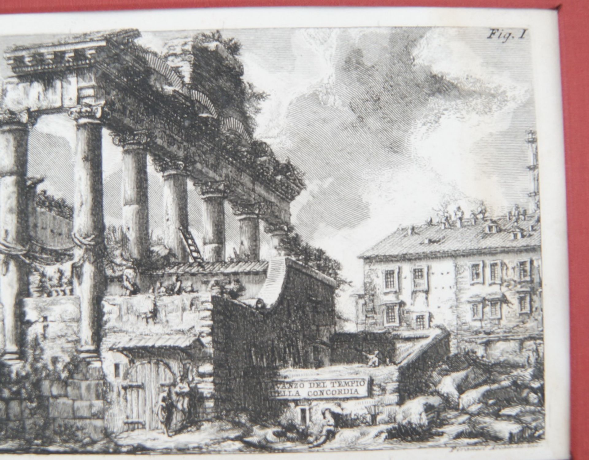 Giovanni Battista Piranesi, 1720-1778, Altra Veduta degli avanzi del Pronao del Tempiodella - Image 5 of 7