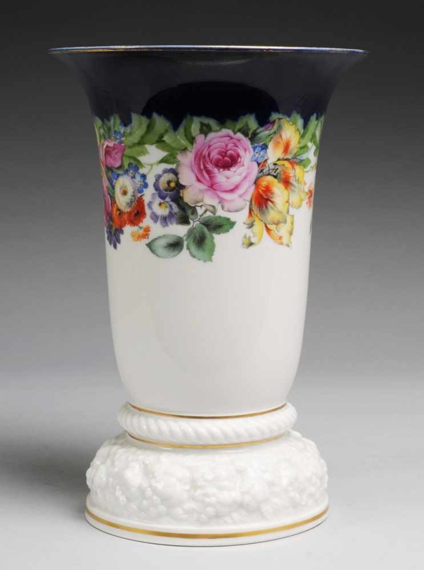 Vase "Maria" mit Floraldekor