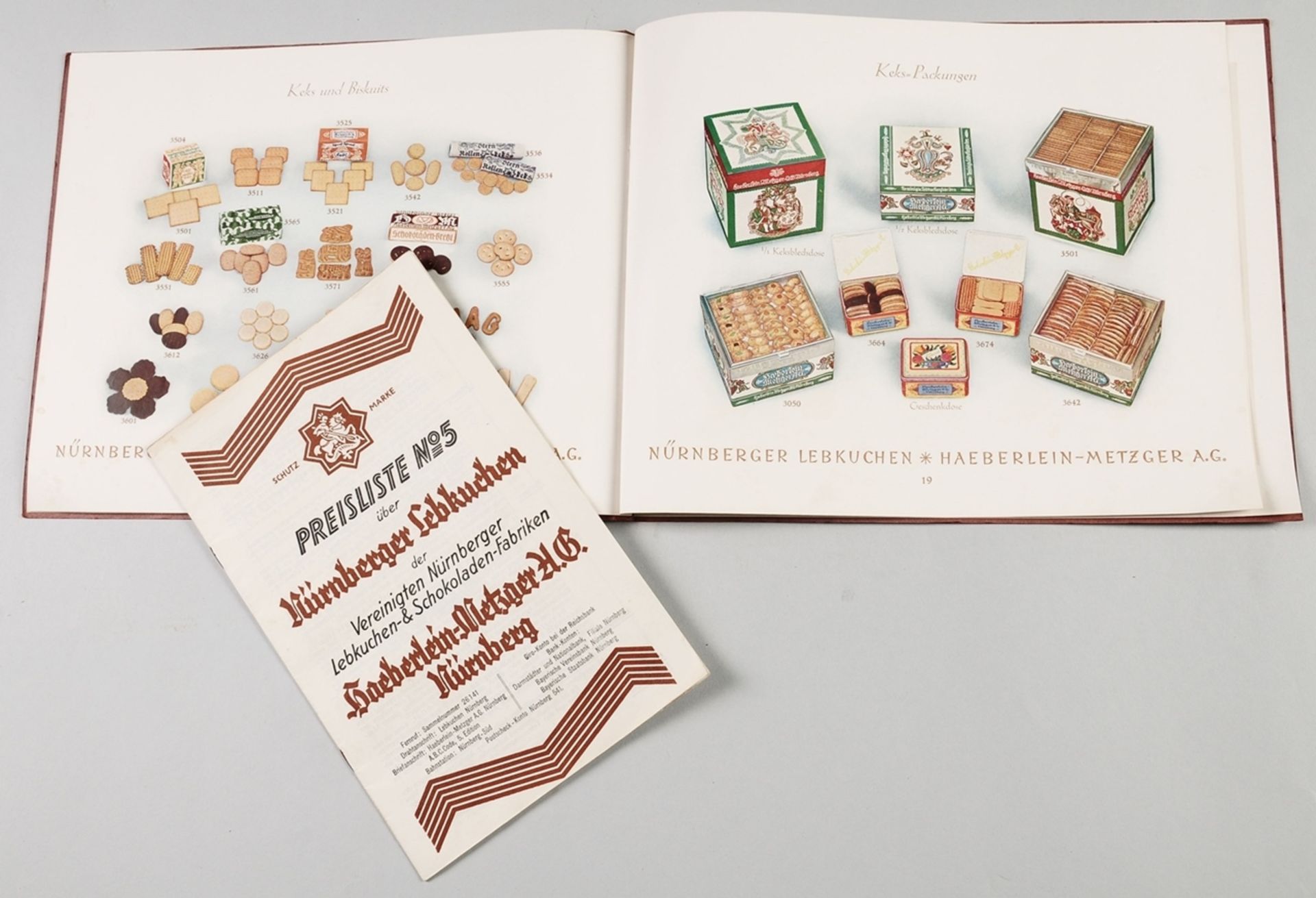 Katalog Haeberlein-Metzger/ Nürnberger Lebkuchen