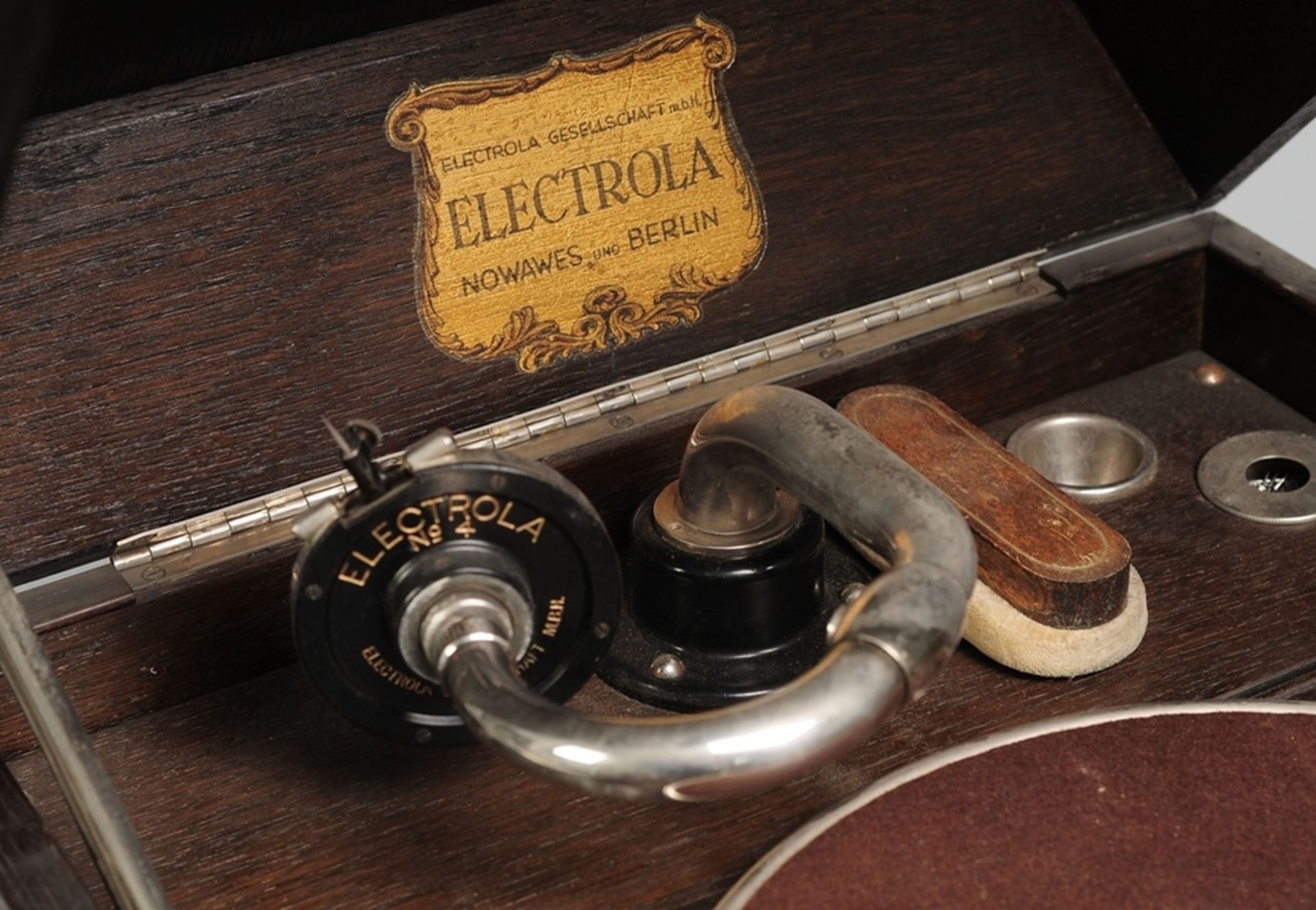 Tischgrammophon "Electrola" Nr. 4 - Bild 2 aus 3