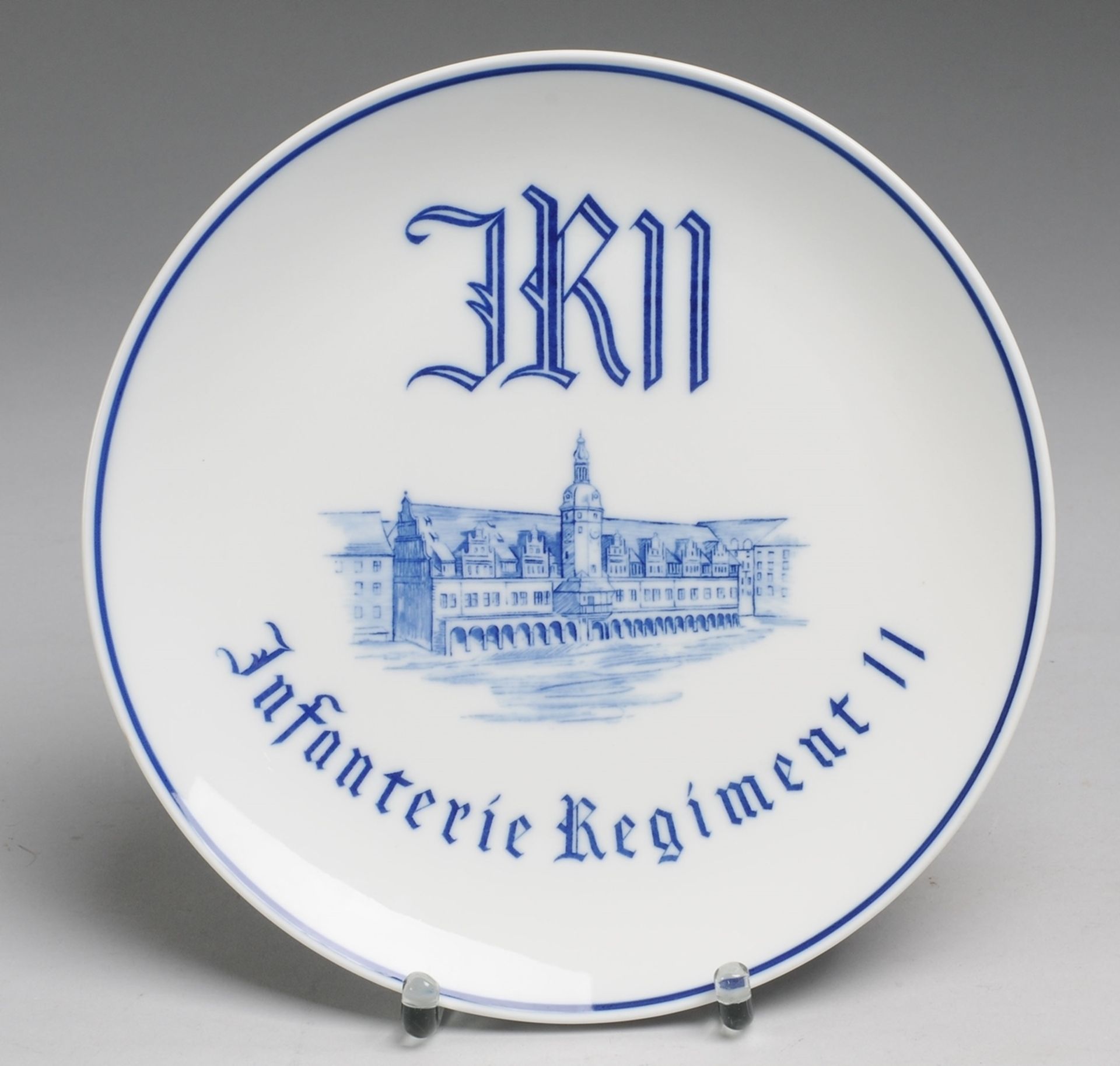 Meissner Regimentsteller "11. Sächsisches Infanterie-Regiment"