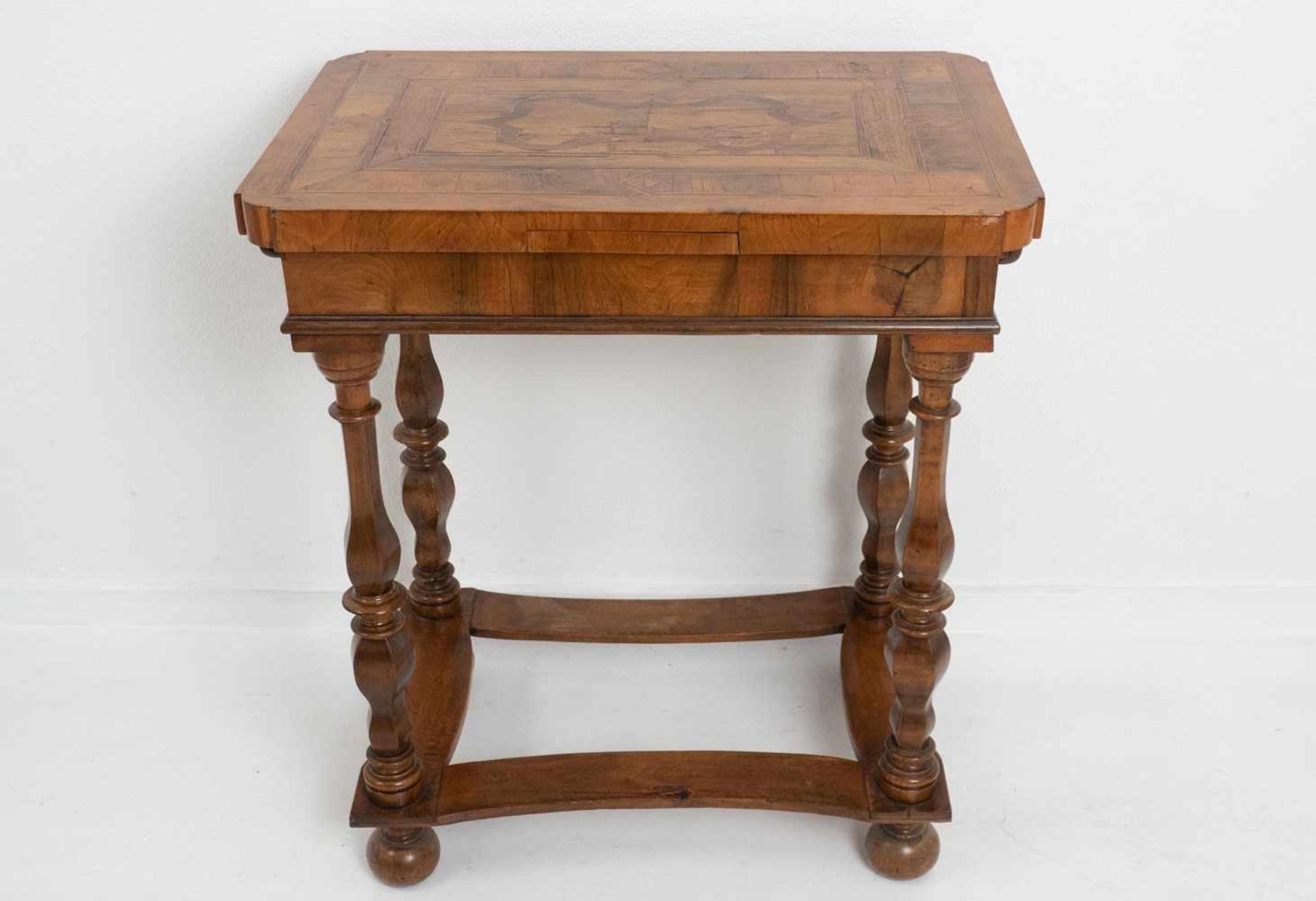 Originaler barocker Beistelltisch/ Spieltisch - Bild 3 aus 6