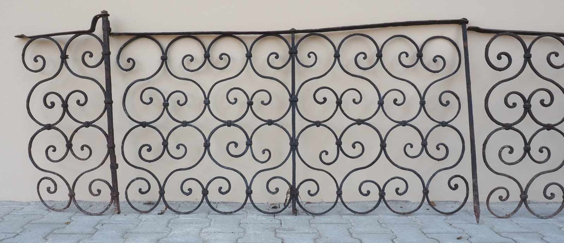 Barocke Eisen-Balustrade