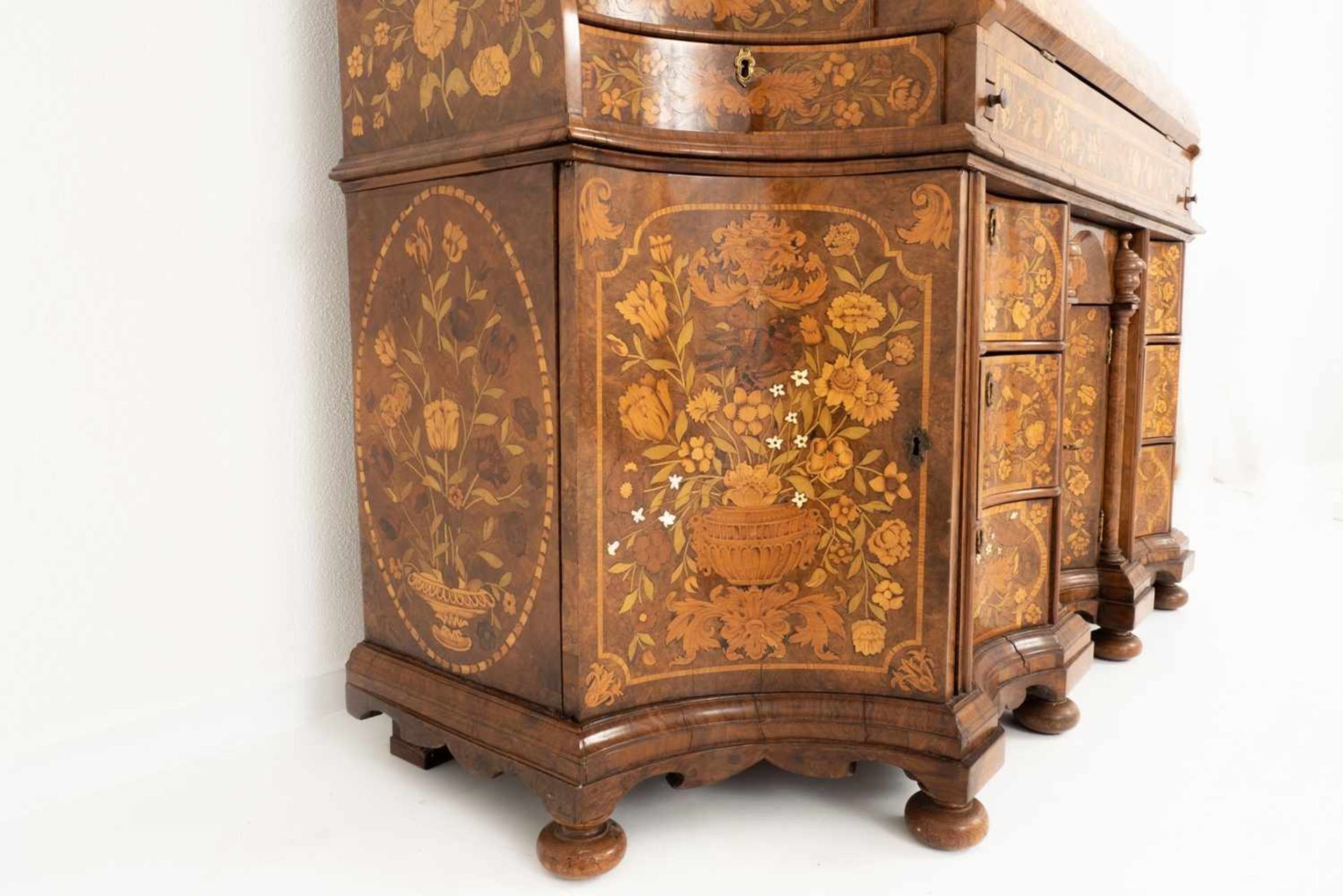 Masterpiece baroque high cabinet/bureau - Bild 8 aus 9