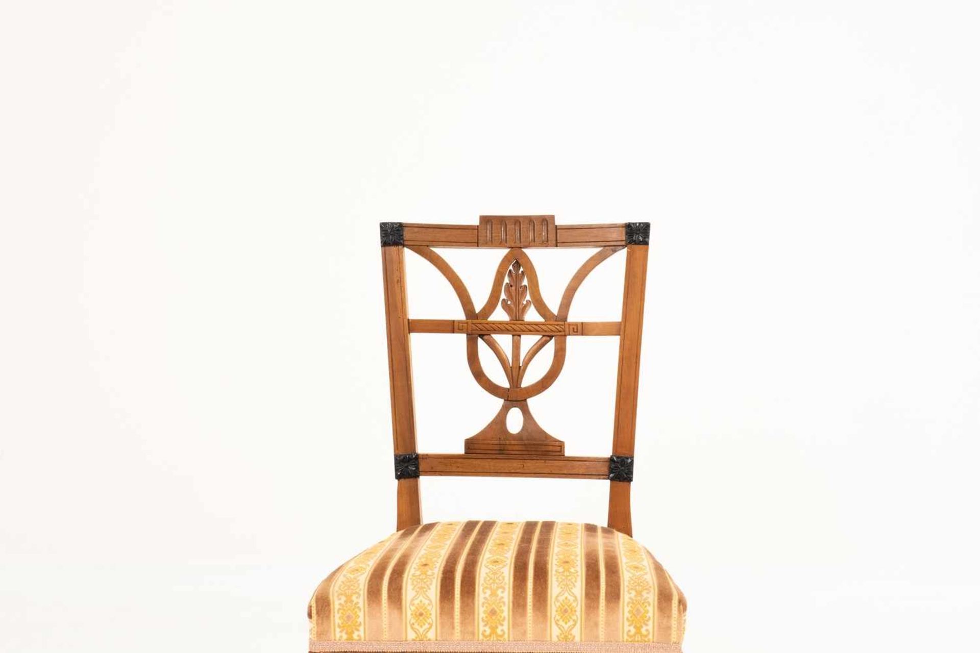 Six Louis-seize chairs - Bild 5 aus 6