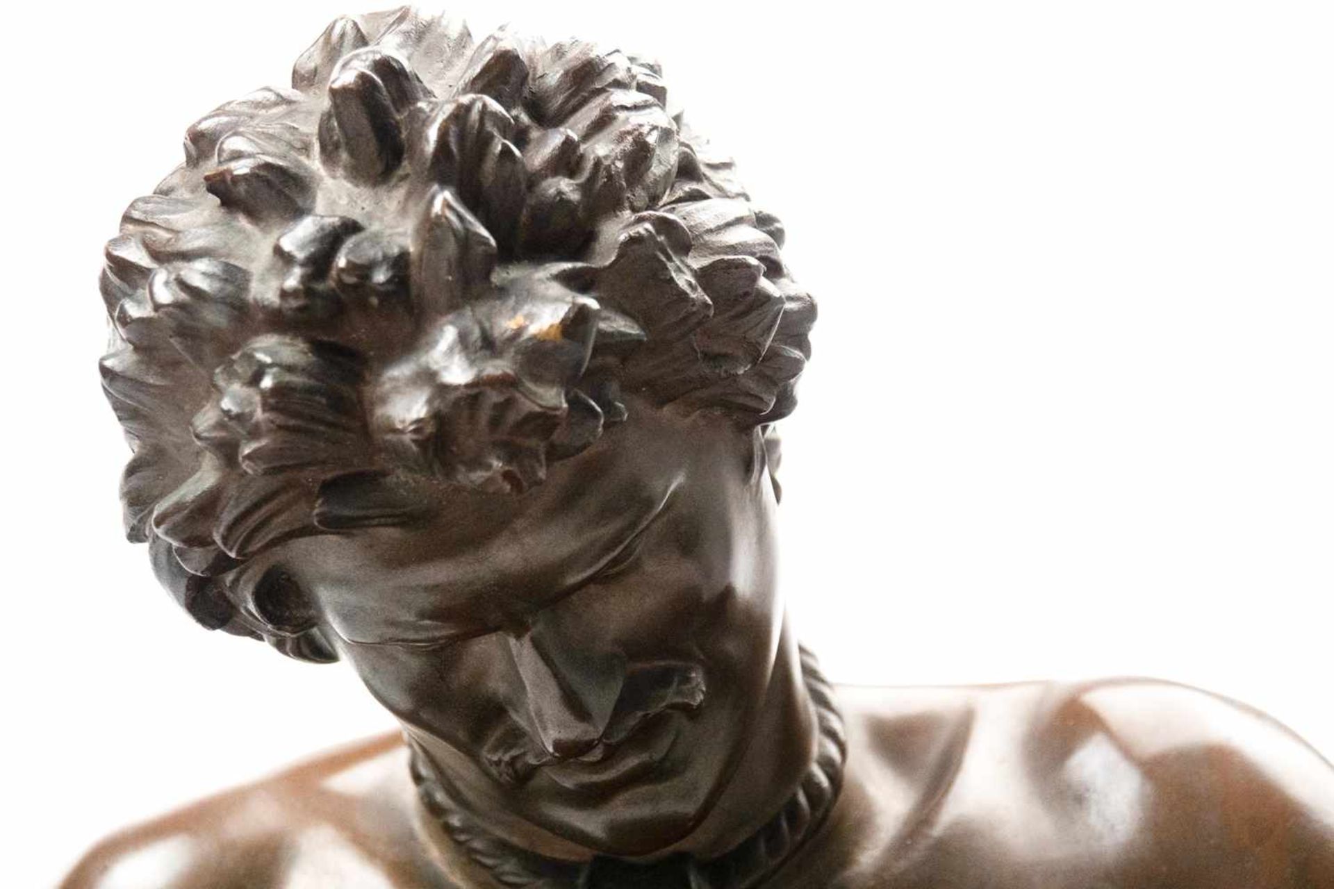 Monumentale Bronzefigur "Sterbender Gallier" - Image 3 of 13