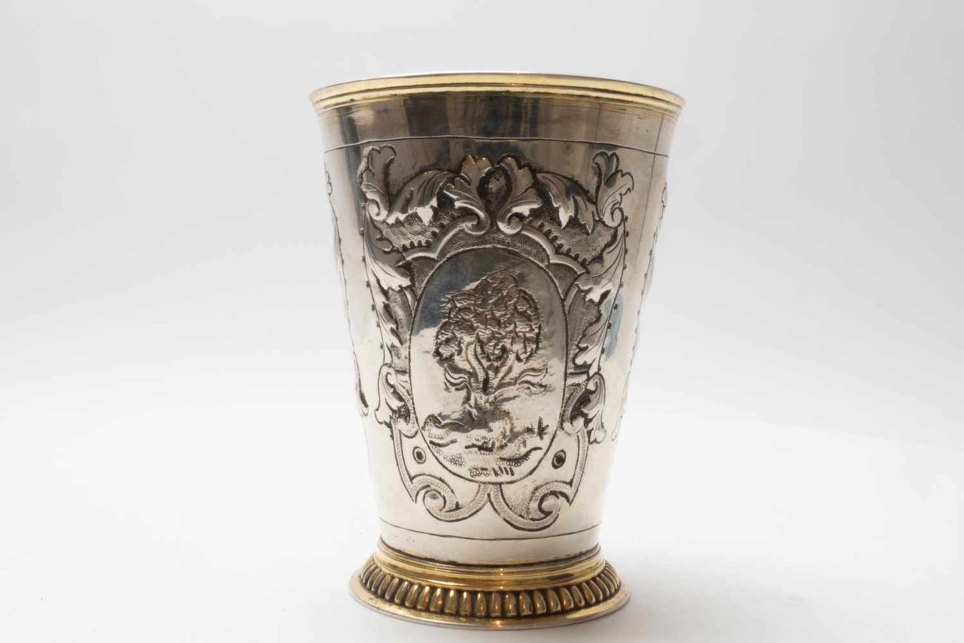 Ornate Russian silver chalice - Image 4 of 8