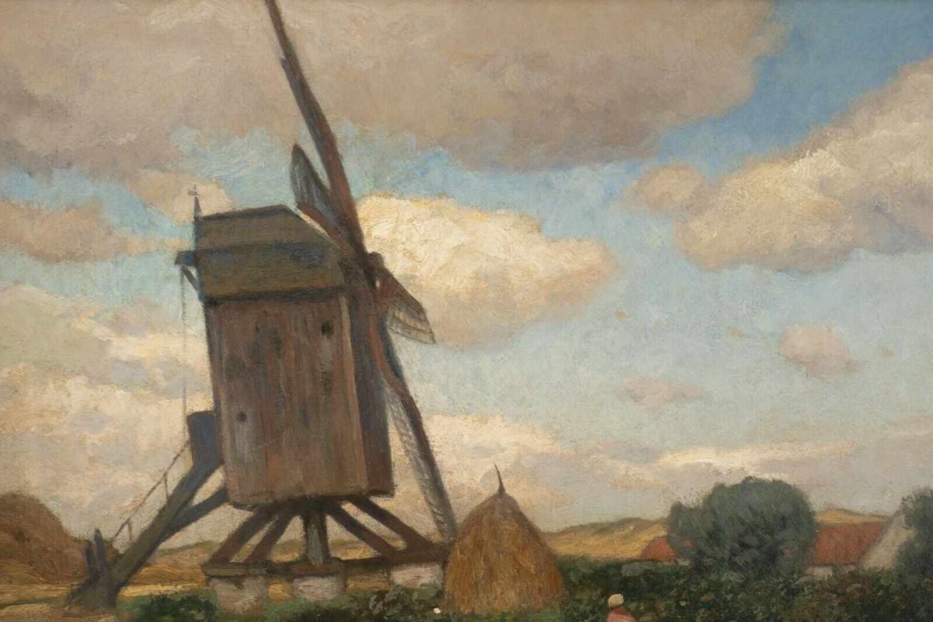 Windmill Eugen Kampf, sign. - Image 4 of 5