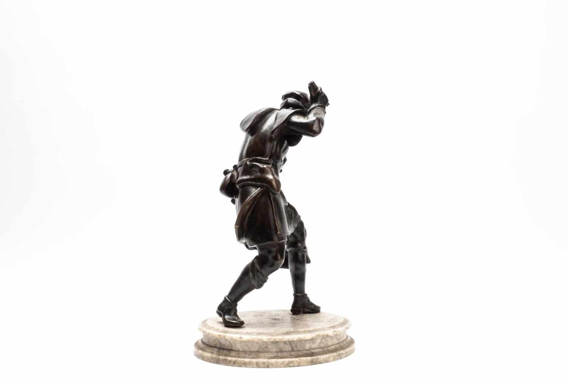 Bronze sculpture bird-catcher - Image 4 of 10