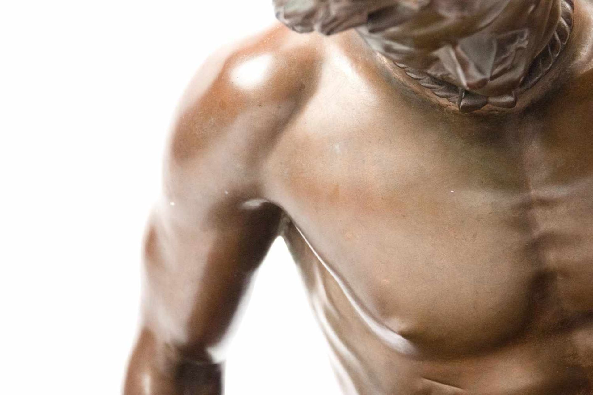 Monumentale Bronzefigur "Sterbender Gallier" - Image 5 of 13