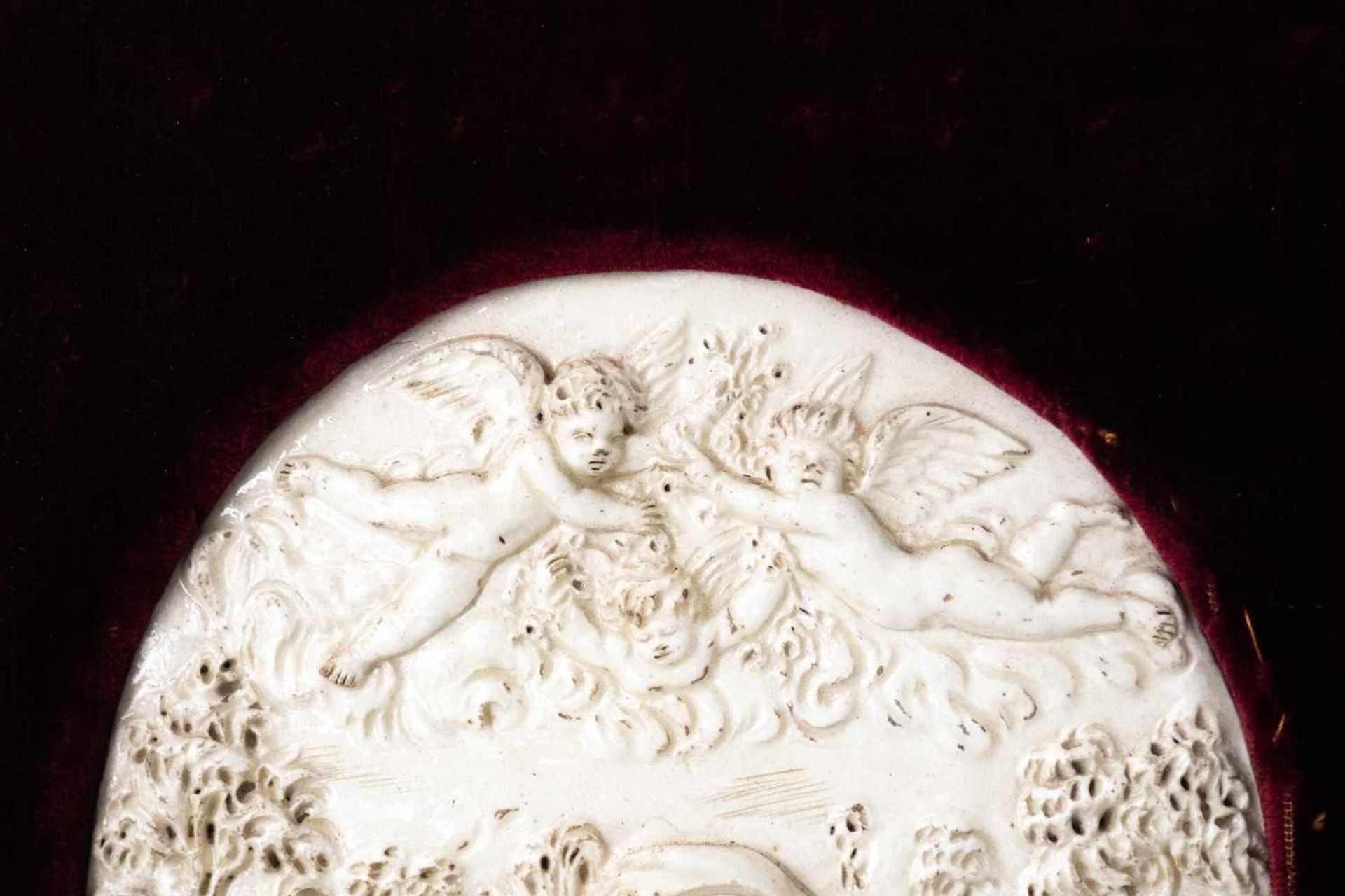 Italienische Fayenceplatte, um 1700 - Image 4 of 6