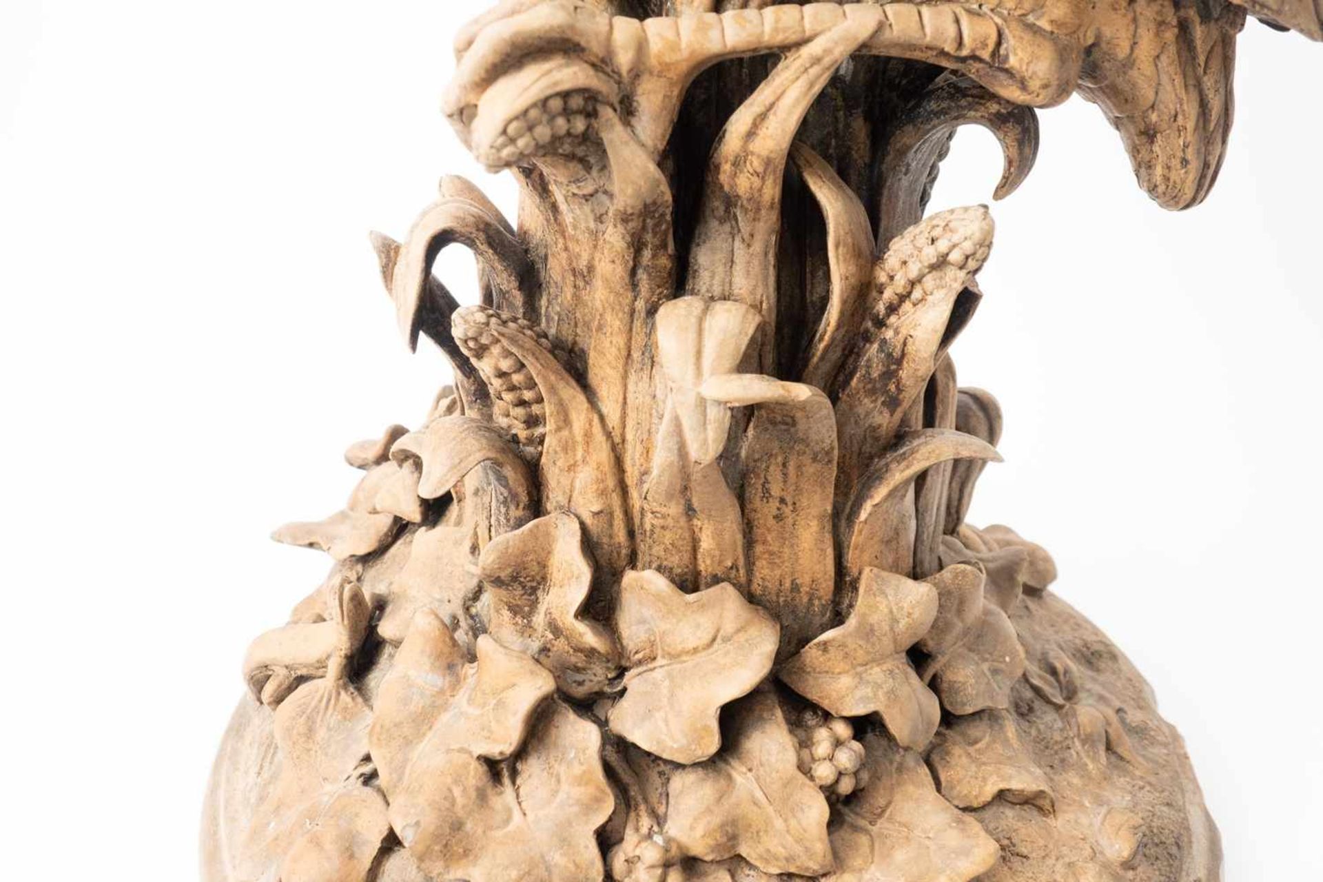 Monumentaler Terracotta-Kranich - Bild 11 aus 16