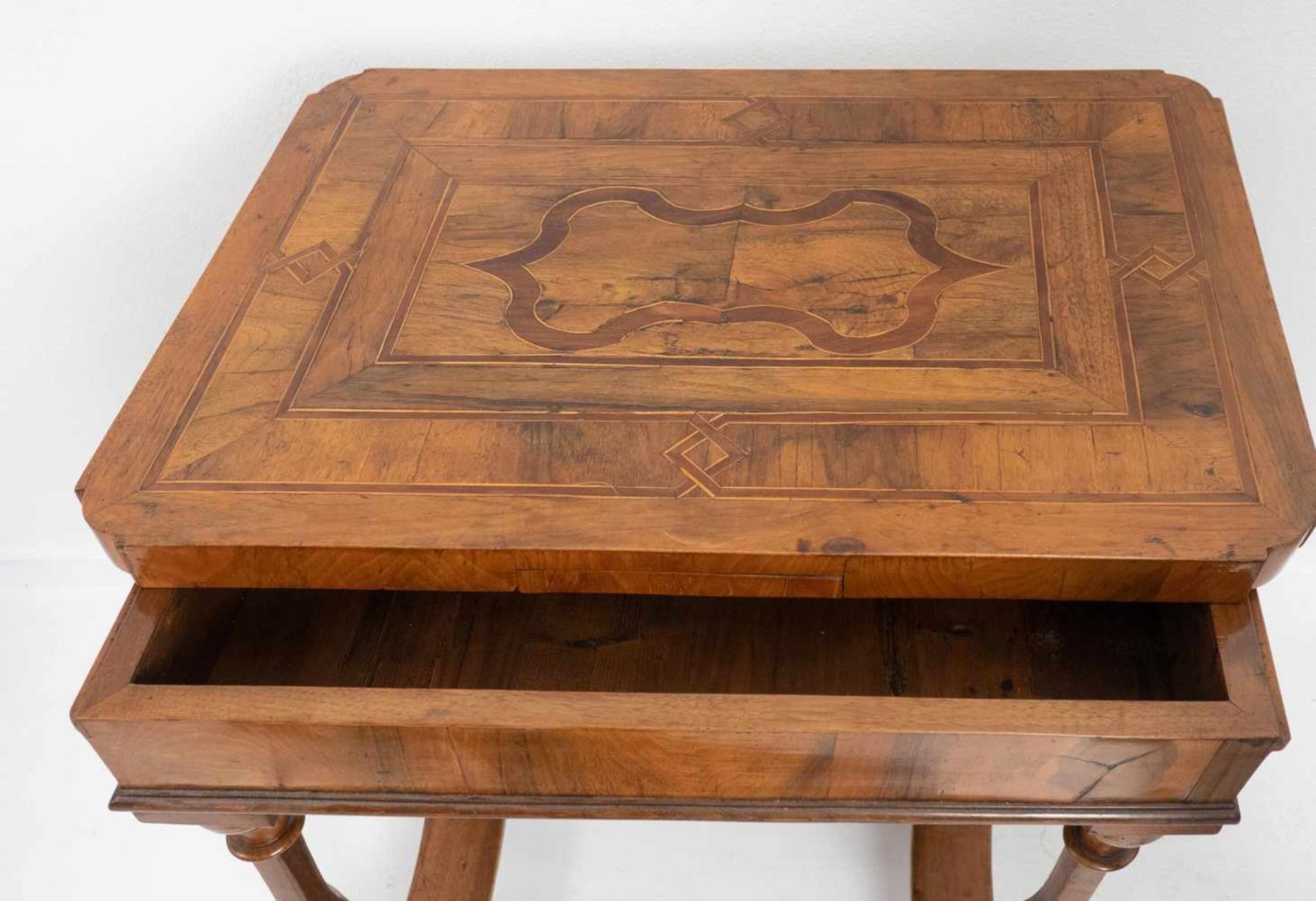 Originaler barocker Beistelltisch/ Spieltisch - Bild 6 aus 6
