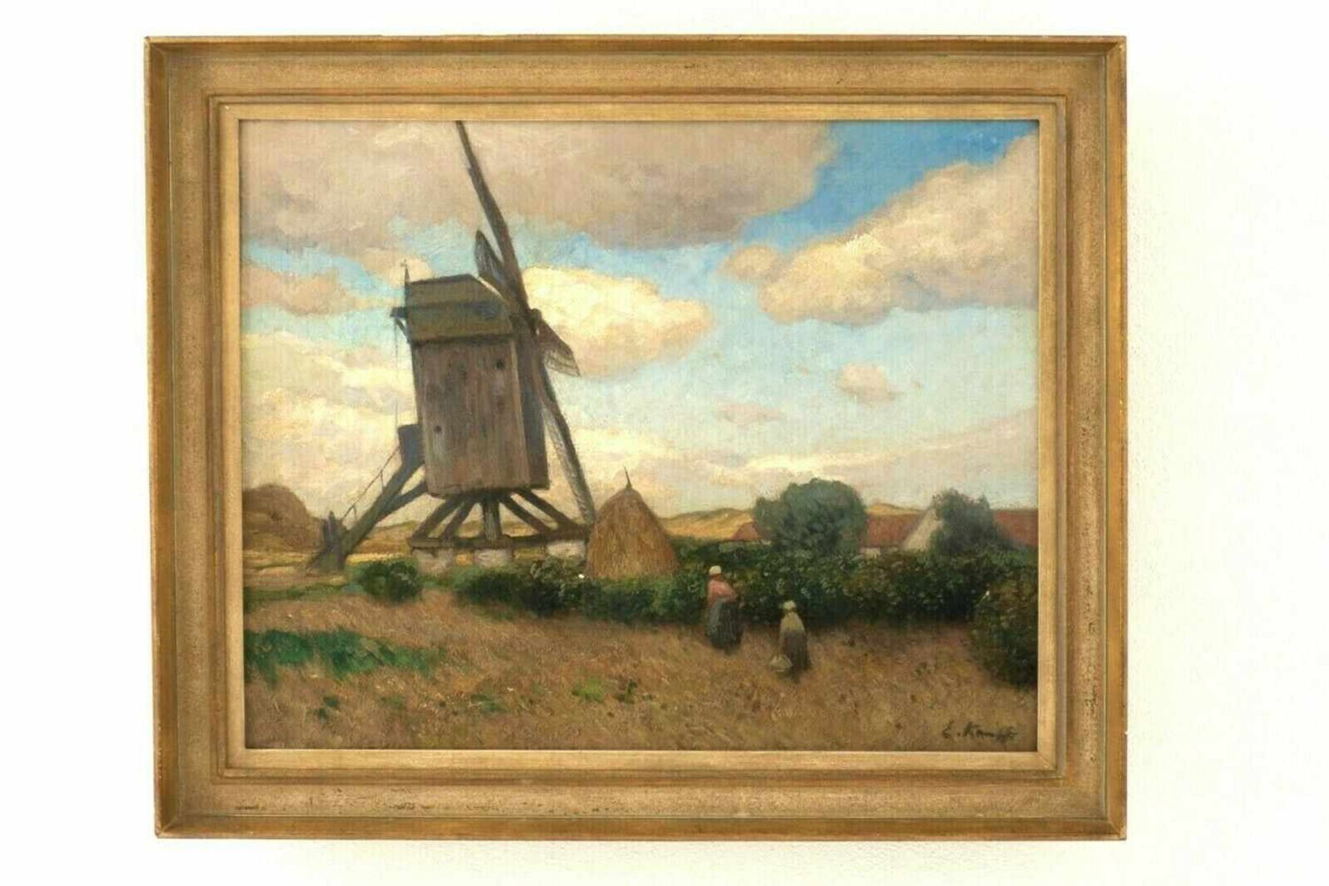 Windmill Eugen Kampf, sign.