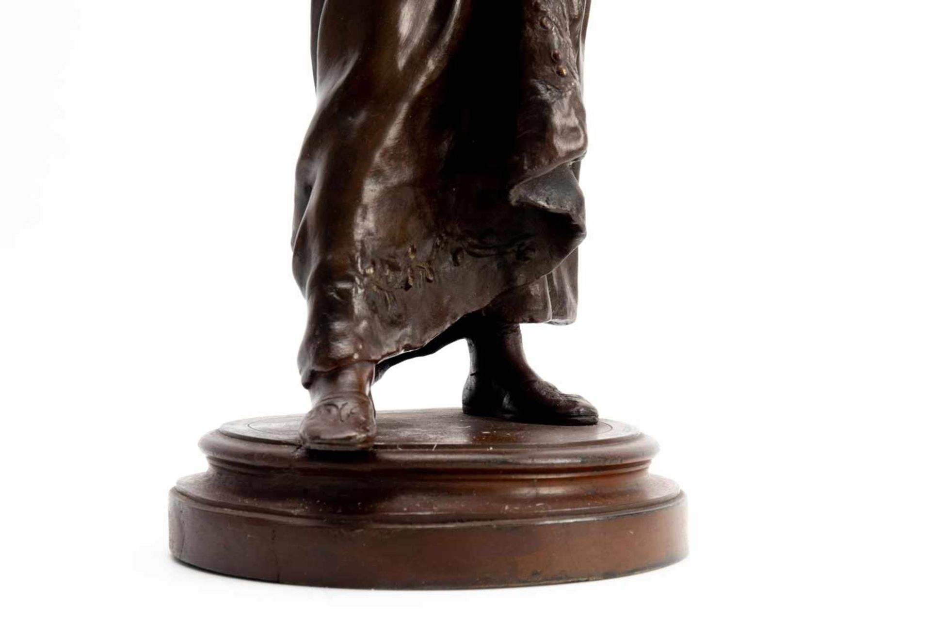 Bronze sculpture warrior, Clement Leopold Steiner - Bild 5 aus 6