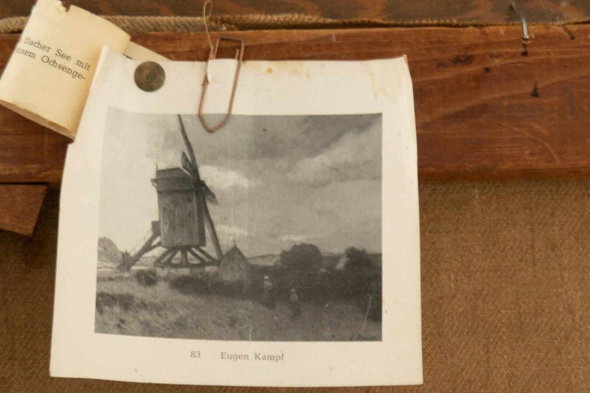 Windmill Eugen Kampf, sign. - Image 5 of 5