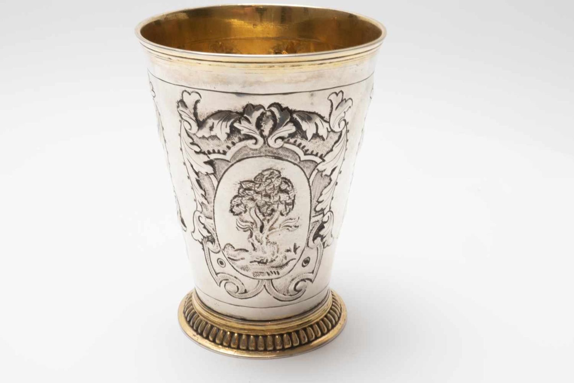 Ornate Russian silver chalice - Image 6 of 8