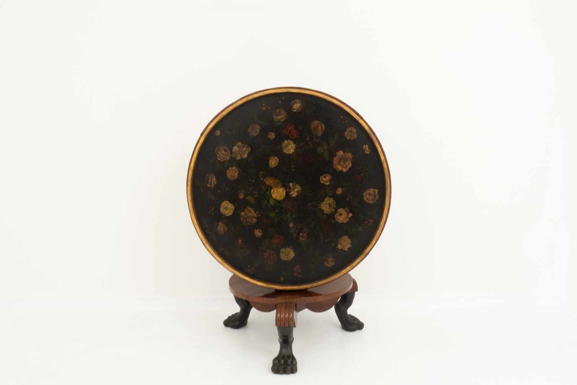 Round empire side table/coffee table