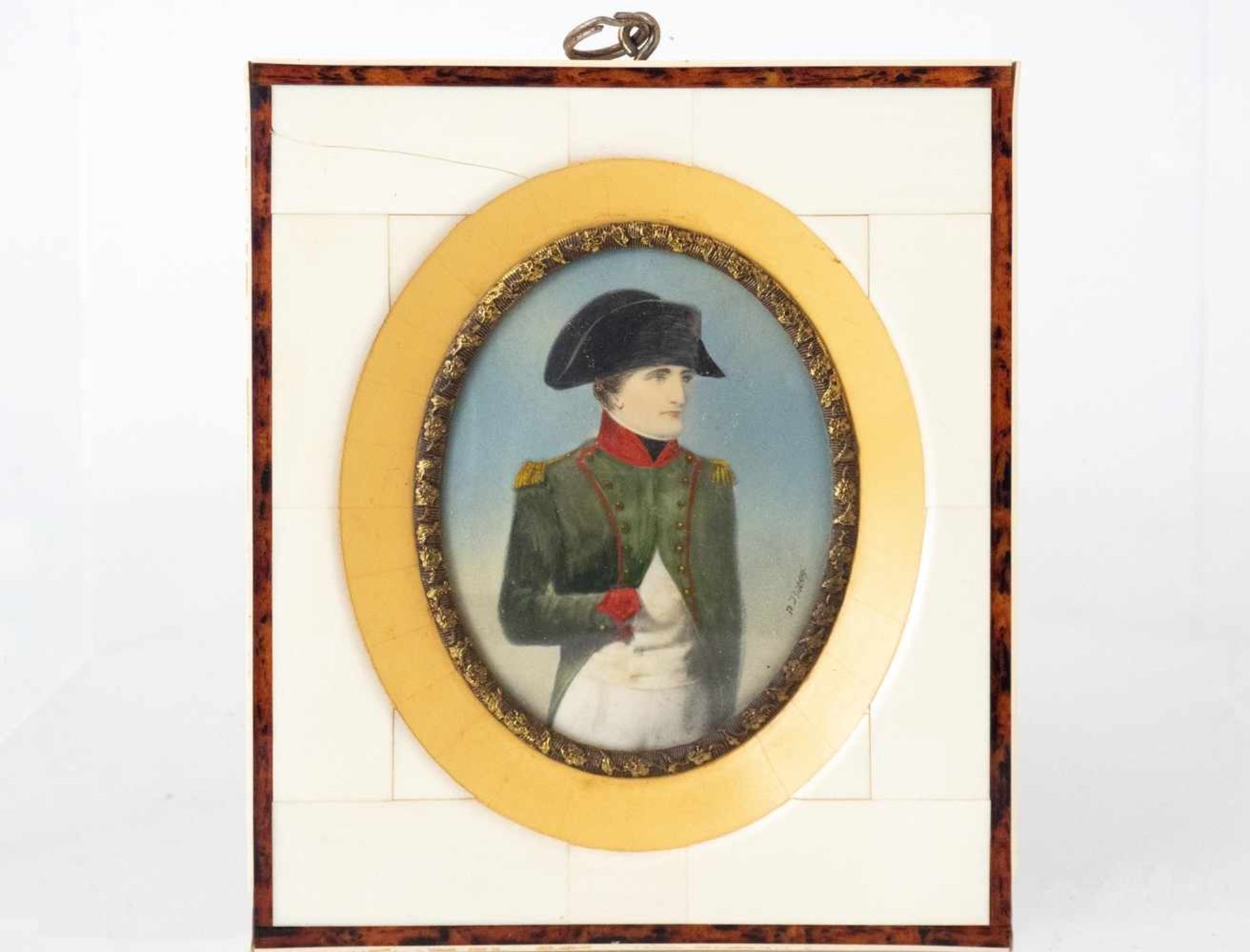 Miniaturmalerei "Napoleon"