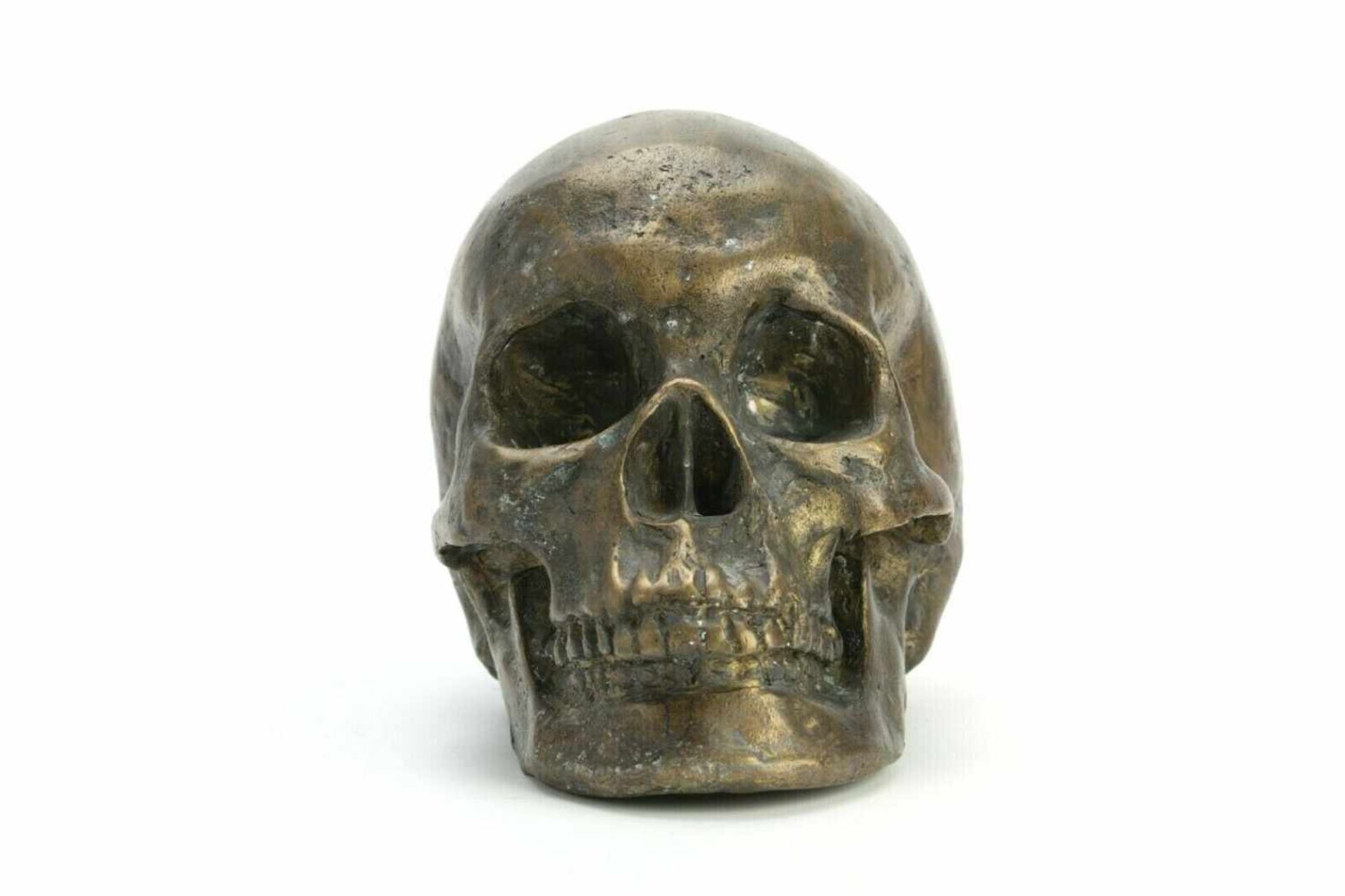 Bronze skull