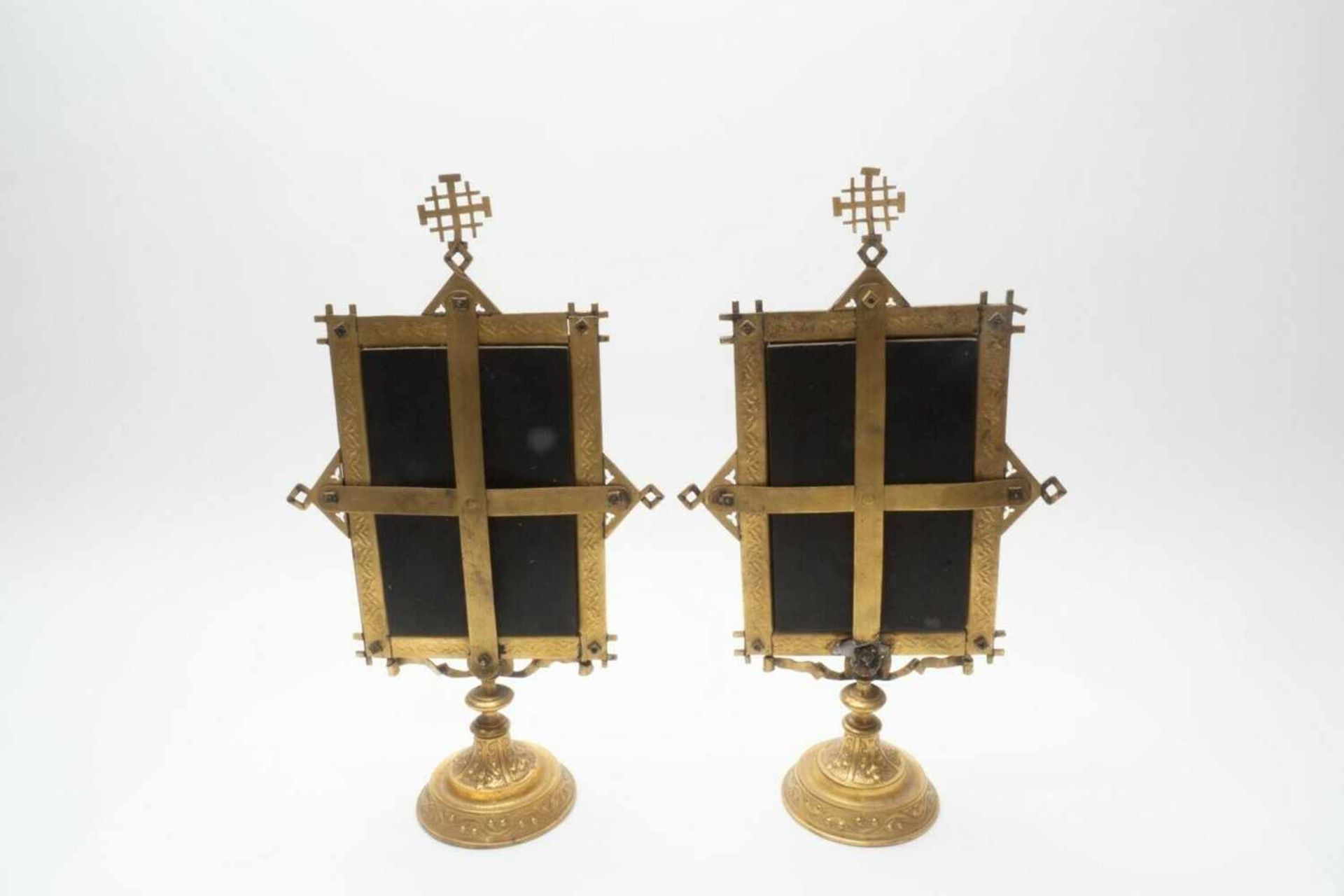 Pair of altar centrepieces/votive tables - Bild 9 aus 9