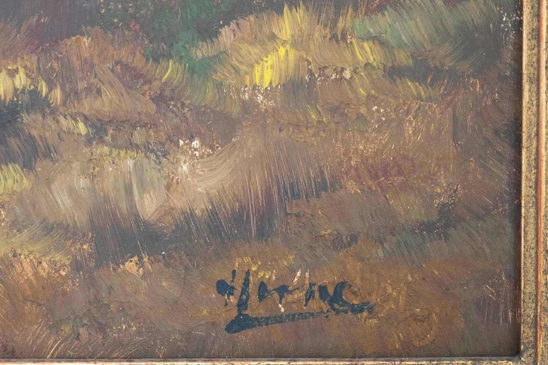 Gemälde "Der Starnberger See"< - Bild 7 aus 8