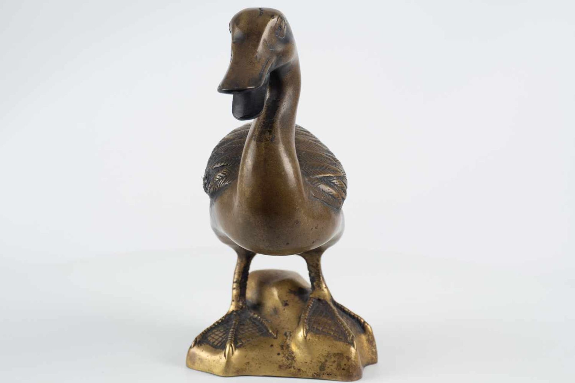 Bronzefigur "Ente" - Bild 4 aus 5