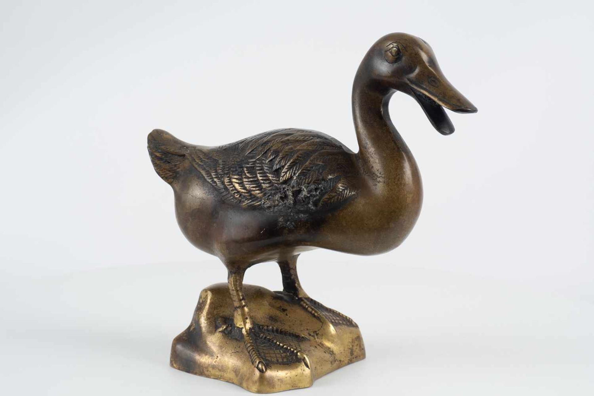 Bronzefigur "Ente" - Bild 3 aus 5