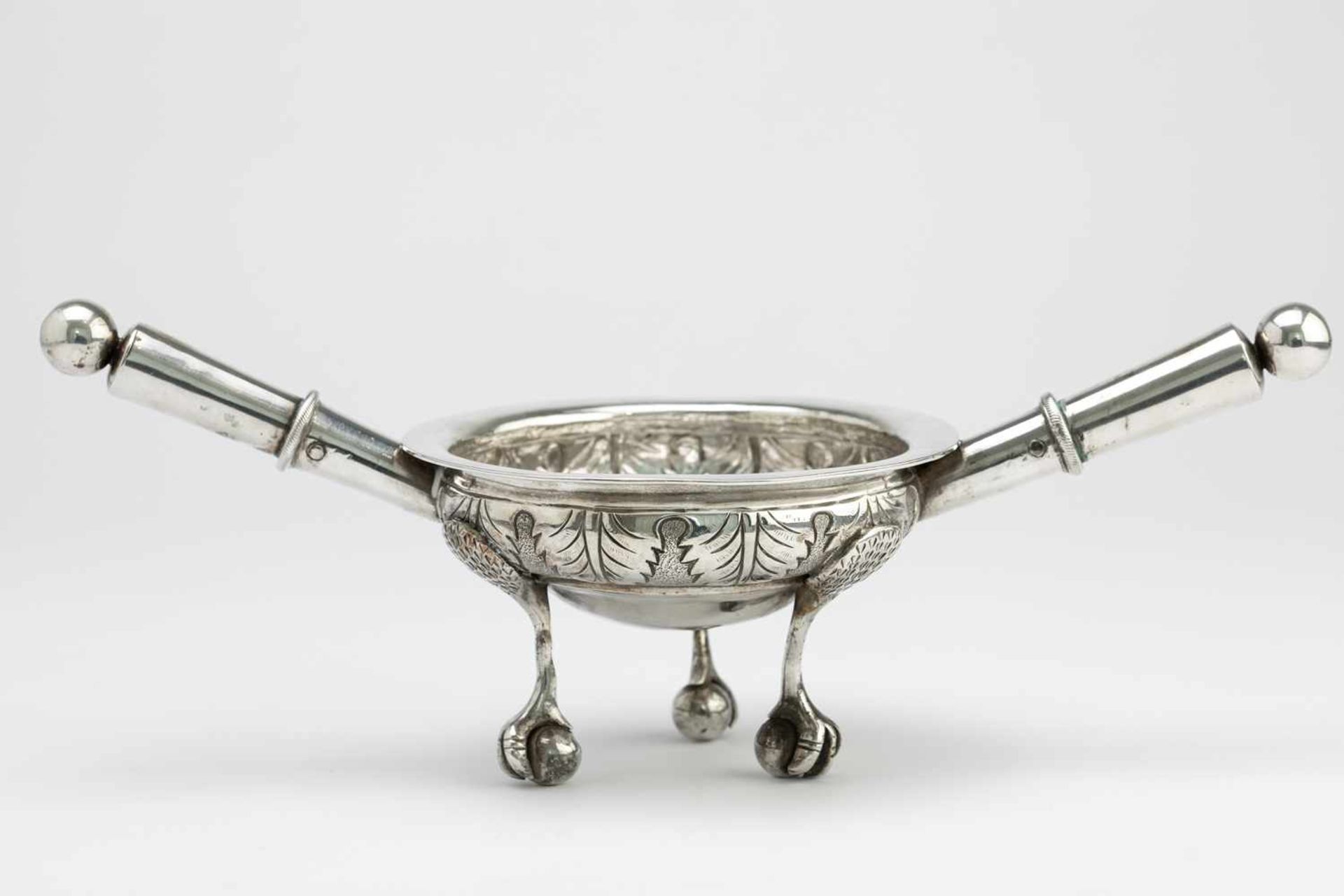 Empire small silver bowl with handles