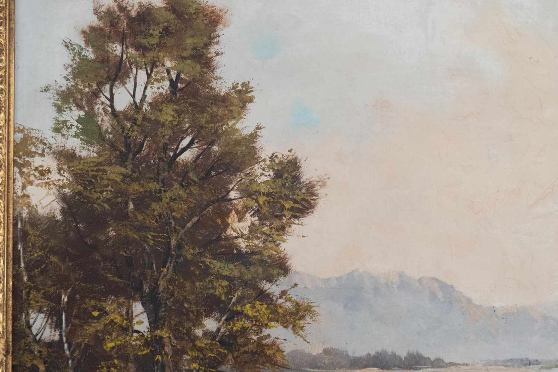 Gemälde "Der Starnberger See"< - Bild 5 aus 8