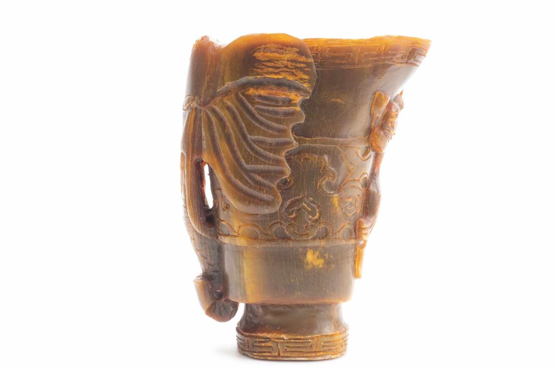 Carved ornate jug, China - Bild 2 aus 7