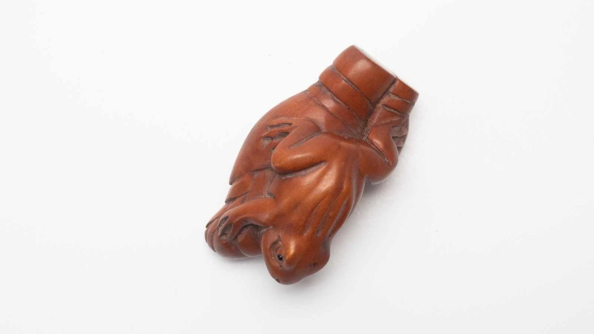 Netsuke "Frosch" - Bild 3 aus 3