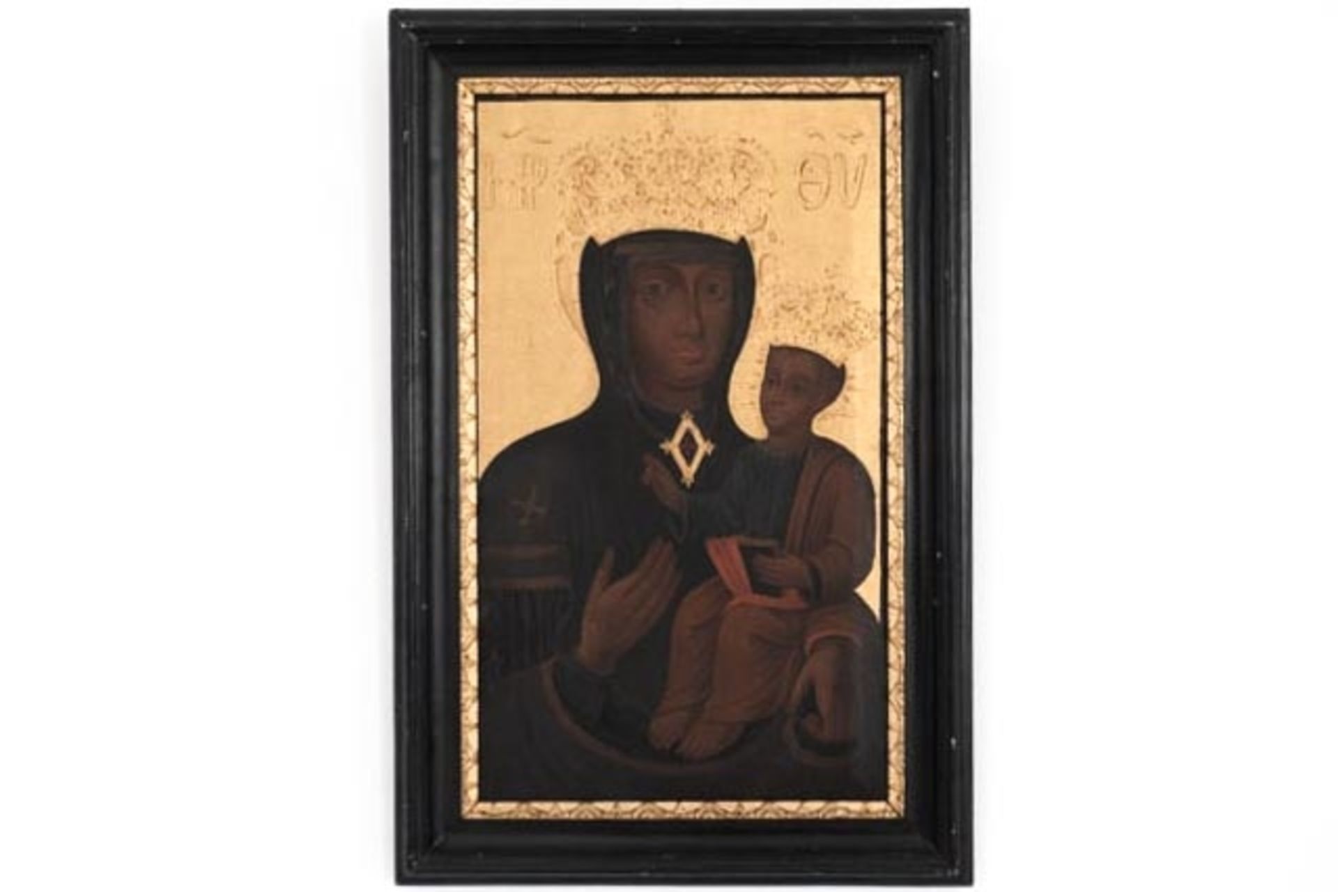 Gemälde "Schwarze Madonna"