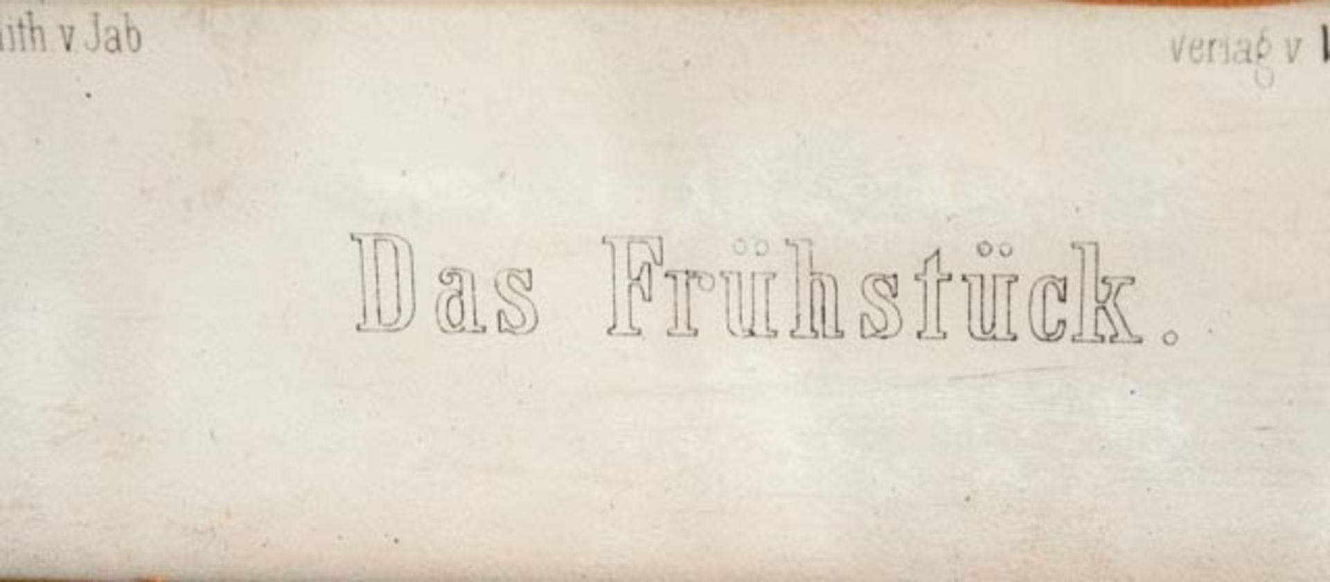 Paar Biedermeier Lithos "Das Frühstück" und "Das Abendgebet" - Bild 6 aus 16