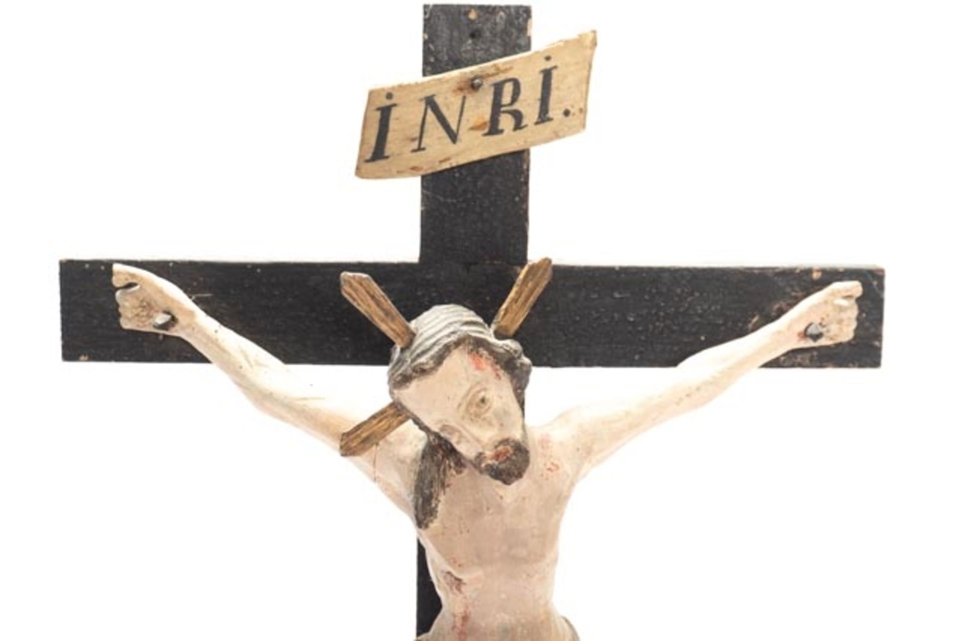 Barockes Standkreuz/ Kruzifix - Bild 6 aus 16