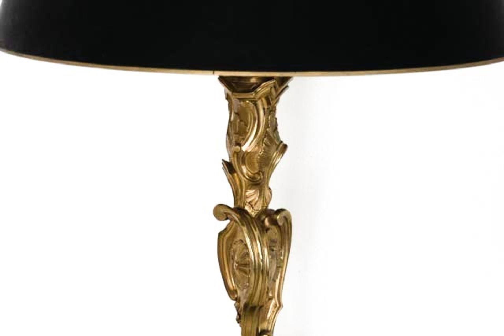 Prunkvolle Bronze Tischlampe Paris - Bild 2 aus 7