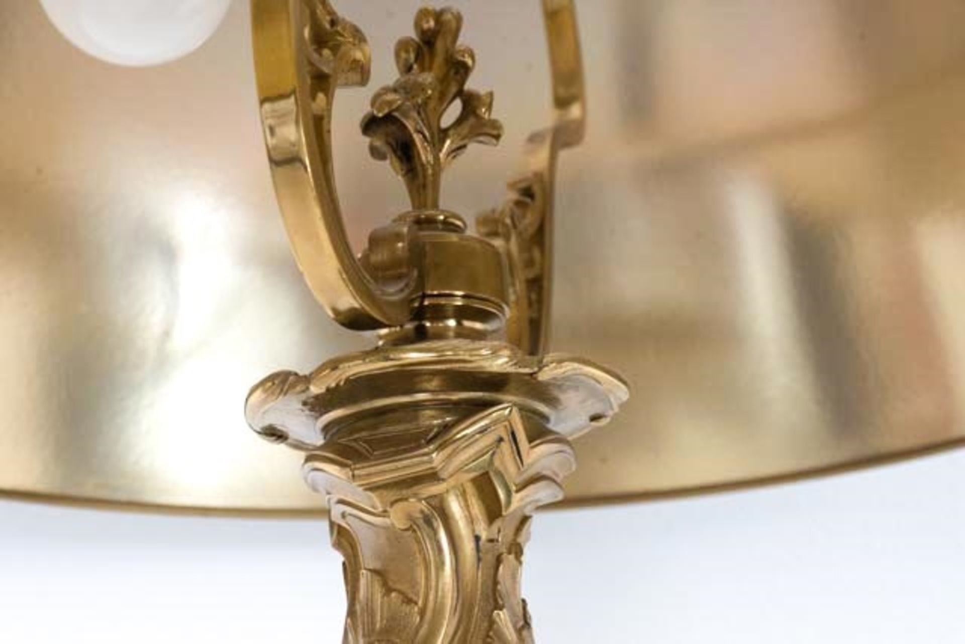 Prunkvolle Bronze Tischlampe Paris - Bild 7 aus 7