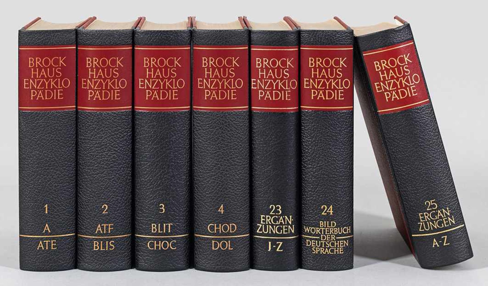 Brockhaus Enzyklopädie in 20 Bänden mit 5 Ergänzungsbänden<br