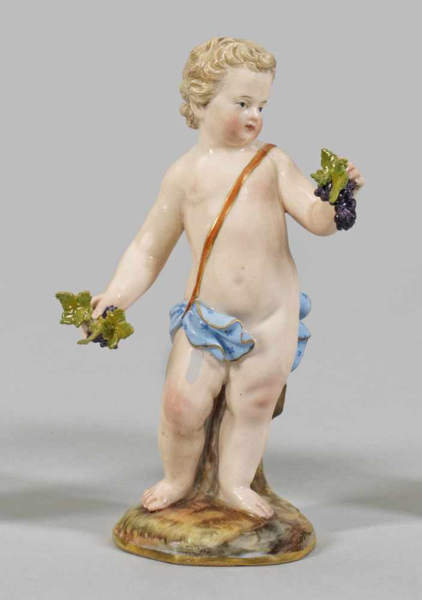 Putto als Allegorie des Herbstes