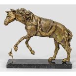 Salvador Dali(1904 Figueras - 1989 ebenda)"Cheval à la montre molle". OriginaltitelBronze,