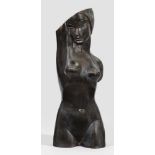 Anonymer Bildhauer(Tätig im 20. Jh.)Weiblicher TorsoBronze, dunkel patiniert. Vollplastisch