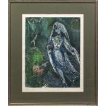 Marc Chagall(1887 Witebsk - 1985 Saint-Paul-de-Vence) nach"La sirène" (Die Sirene).