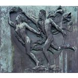 Arno Breker(1900 Elberfeld - 1991 Düsseldorf)"Apollo und Daphne". OriginaltitelBronze mit